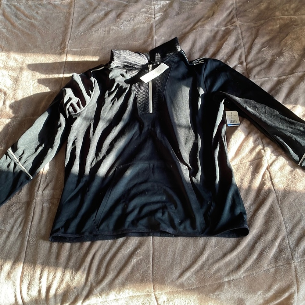 Calvin Klein quarter zip performance jacket